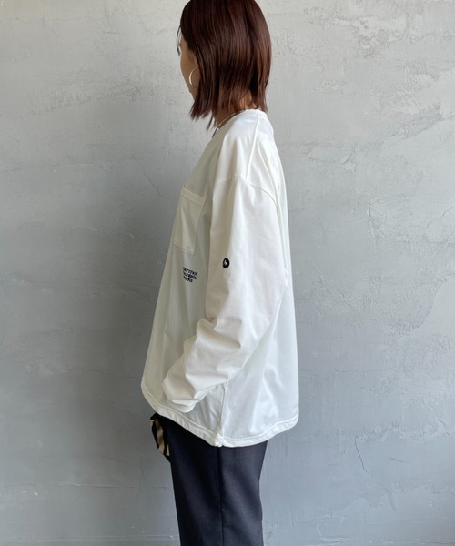 Marmot/マーモット] 別注 ドローコード付き ワンポイントロゴポケット