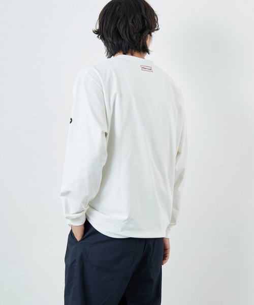 Marmot/マーモット] 別注 ドローコード付き ワンポイントロゴポケット