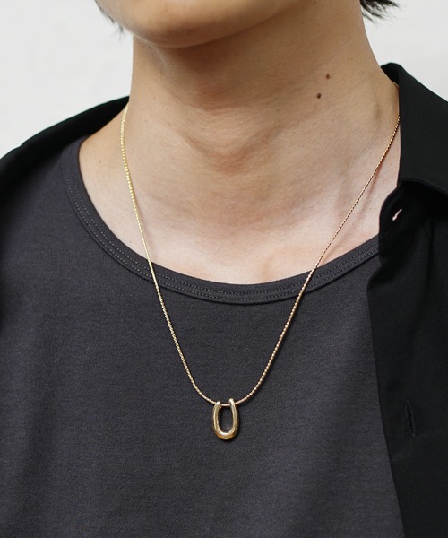 MinoriTY（マイノリティ）の「【MinoriTY select】ティアドロップネックレス メンズ ウィメンズ ユニセックス（ネックレス・メンズ・ブラック/シルバー/ゴールド・FREE）」の6枚目の写真