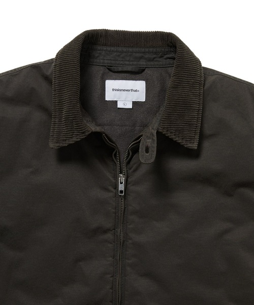 ジャケット・アウター 00s EURO label polyester swing top BLK 00s