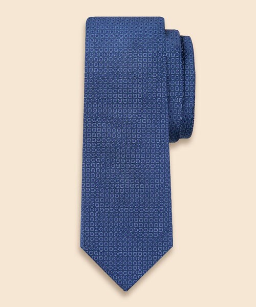 BROOKS BROTHERS(ブルックスブラザーズ)の「シルク トーナルサークル ジャカードタイ(ネクタイ・メンズ・レッド/ブラウン/ネイビー・ONE SIZE)」の1枚目の写真