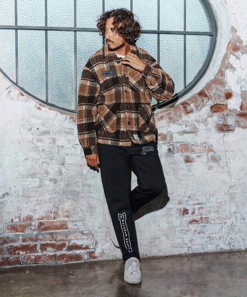 seventy seven（セブンティセブン）の「mj11119-check boa work JKT ボアシャツジャケット(7725W010)（その他アウター・メンズ・チェック/ブラック系その他・XL/L/M/S）」の21枚目の写真