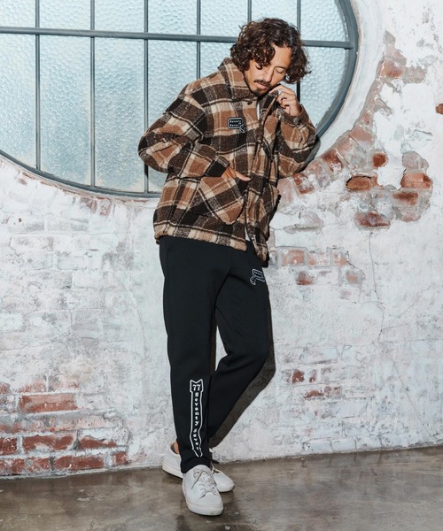 seventy seven（セブンティセブン）の「mj11119-check boa work JKT ボアシャツジャケット(7725W010)（その他アウター・メンズ・チェック/ブラック系その他・XL/L/M/S）」の22枚目の写真