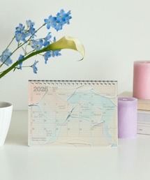 MARK'S（マークス）の「マークス 手帳 2026 スケジュール帳 2026年1月始まり 月間ブロック B6変型 ノートブックカレンダー・S/岡村芳樹（手帳/メモ帳）」