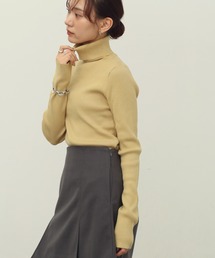 リブ」に該当するトップス（イエロー/黄色系）ファッション通販 - ZOZOTOWN