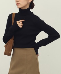 NOGLE | 【NOGLE/ノグル】リブタートルニット(ニット/セーター)