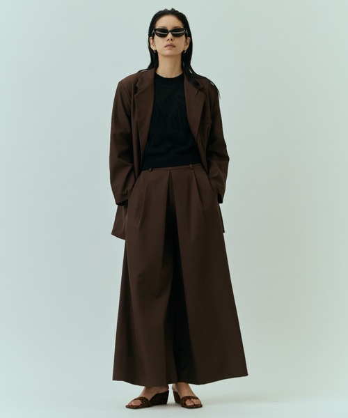 DRWCYS（ドロシーズ）の「バックスリットテーラーJK（テーラードジャケット・レディース・グレー/ブラウン/ベージュ・FREE）」の15枚目の写真