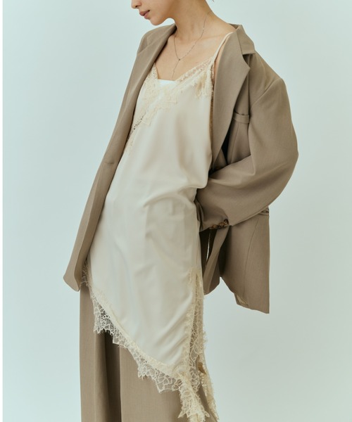 DRWCYS（ドロシーズ）の「バックスリットテーラーJK（テーラードジャケット・レディース・グレー/ブラウン/ベージュ・FREE）」の18枚目の写真