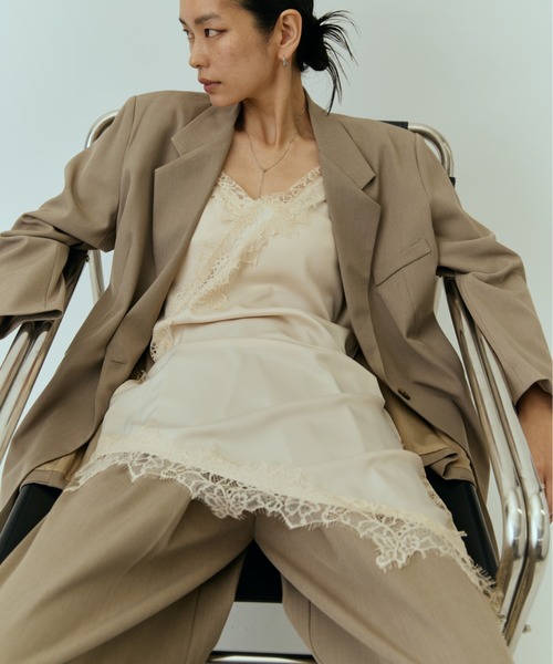 DRWCYS（ドロシーズ）の「バックスリットテーラーJK（テーラードジャケット・レディース・グレー/ブラウン/ベージュ・FREE）」の9枚目の写真