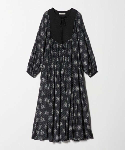 別注】＜ne Quittez pas＞プリントヨークドレス（ワンピース）｜NE