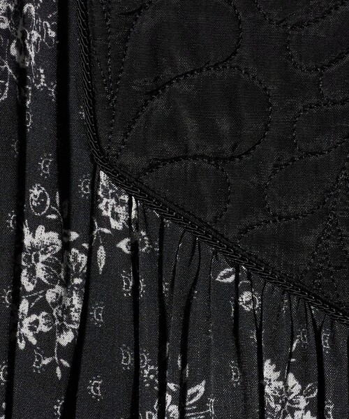 NE QUITTEZ PAS!(ヌキテパ)の「【別注】<ne Quittez pas>プリントヨークドレス(ワンピース・レディース・ブラック・M)」の3枚目の写真