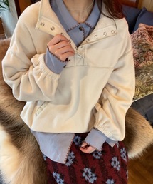 Unitage | ハーフ釦フリーストップス(スウェット)