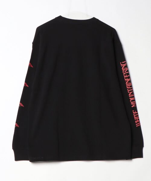 WHITE MOUNTAINEERING(ホワイトマウンテニアリング)の「【White Mountaineering/ホワイトマウンテニアリング】QOTSA SONGS FOR THE DEAF L/S T-SHIRT(Tシャツ/カットソー・メンズ・ブラック・3/1/2)」の3枚目の写真
