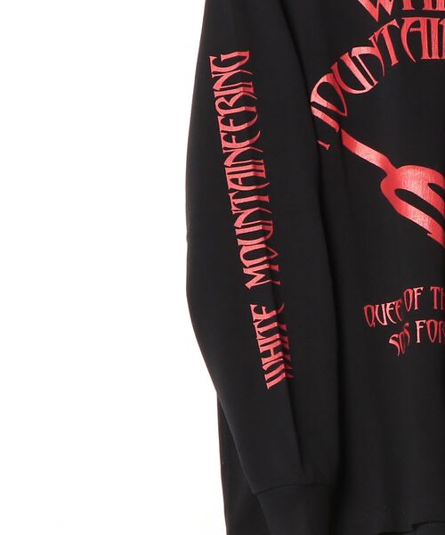 WHITE MOUNTAINEERING(ホワイトマウンテニアリング)の「【White Mountaineering/ホワイトマウンテニアリング】QOTSA SONGS FOR THE DEAF L/S T-SHIRT(Tシャツ/カットソー・メンズ・ブラック・3/1/2)」の4枚目の写真