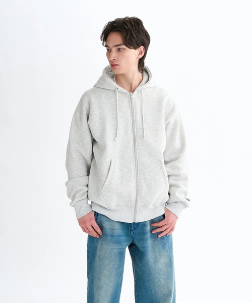 ELEMENT(エレメント)の「ELEMENT メンズ LOGO HOOD FULL ZIP パーカー 【2025年秋冬モデル】/エレメントバックプリントジップアップパーカー・フーディー(パーカー・メンズ・ブラック/ホワイト系その他・X-LARGE/LARGE/MEDIUM)」の7枚目の写真