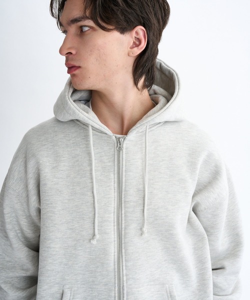 ELEMENT(エレメント)の「ELEMENT メンズ LOGO HOOD FULL ZIP パーカー 【2025年秋冬モデル】/エレメントバックプリントジップアップパーカー・フーディー(パーカー・メンズ・ブラック/ホワイト系その他・X-LARGE/LARGE/MEDIUM)」の9枚目の写真