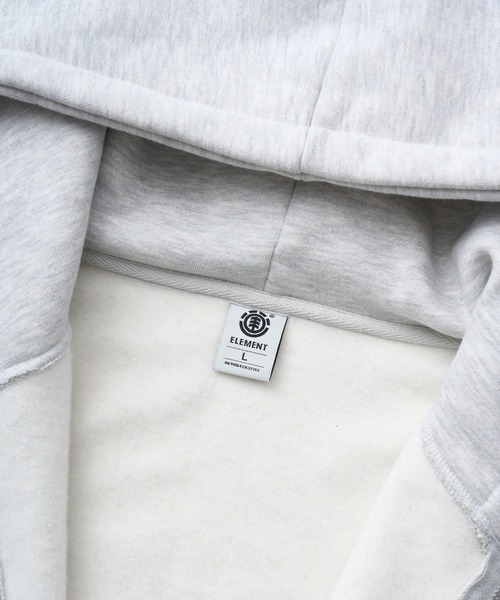 ELEMENT(エレメント)の「ELEMENT メンズ LOGO HOOD FULL ZIP パーカー 【2025年秋冬モデル】/エレメントバックプリントジップアップパーカー・フーディー(パーカー・メンズ・ブラック/ホワイト系その他・X-LARGE/LARGE/MEDIUM)」の15枚目の写真