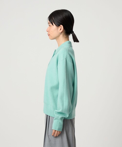 CITEN＞スウェットライクポロニット（ニット/セーター）｜CITEN