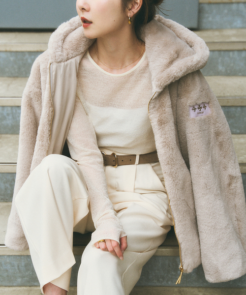 TATRAS◆ブルゾン/2/ポリエステル/GRY/LTAT22A4903-L 中古・古着通販TATRAS (タトラス) ボアブルゾン グレー サイズ:2