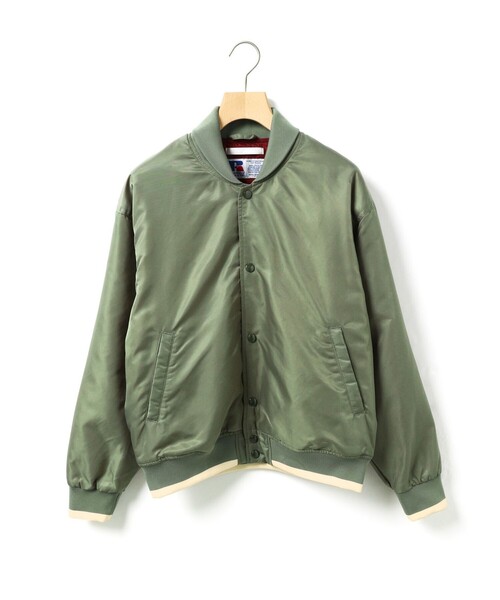 MARMARMAR（マーマーマー）の「MARMARMAR RUSSELL ×MARMARMARブルゾン（ブルゾン・レディース・カーキ/ブラック・FREE）」の7枚目の写真