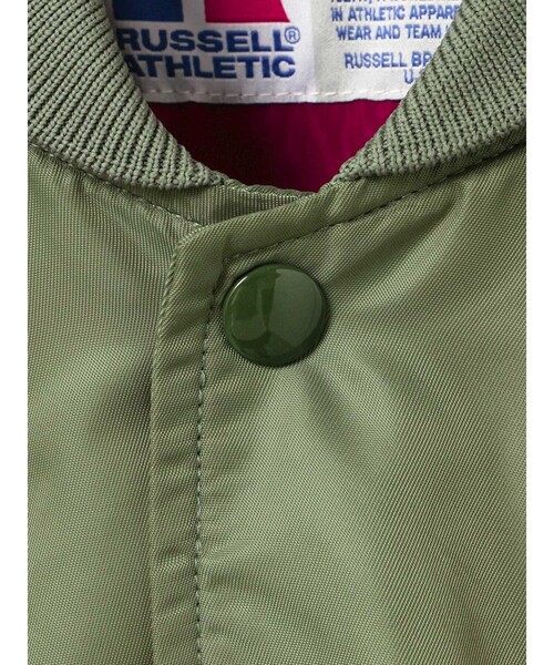 MARMARMAR（マーマーマー）の「MARMARMAR RUSSELL ×MARMARMARブルゾン（ブルゾン・レディース・カーキ/ブラック・FREE）」の19枚目の写真