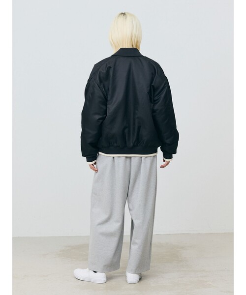 MARMARMAR（マーマーマー）の「MARMARMAR RUSSELL ×MARMARMARブルゾン（ブルゾン・レディース・カーキ/ブラック・FREE）」の3枚目の写真