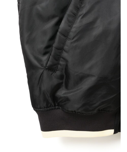 MARMARMAR（マーマーマー）の「MARMARMAR RUSSELL ×MARMARMARブルゾン（ブルゾン・レディース・カーキ/ブラック・FREE）」の4枚目の写真