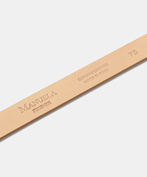 MANUELA(マヌエラ)の「MANUELA/マヌエラ seude belt GOLD MN23S-11SU(ベルト・レディース・モカ・FREE)」の4枚目の写真