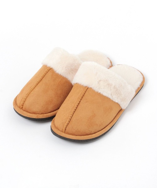 BAYFLOW（ベイフロー）の「BFファールームシューズ（ルームシューズ/スリッパ・レディース・グレー/ベージュ・MEDIUM/LARGE）」の5枚目の写真