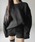 me+em select�i�~�[���Z���N�g�j�́u�y �j�b�g�Z�b�g�A�b�v �z�t���b�t�B�[�I�[�o�[�T�C�Y�j�b�g �{ �j�b�g�V���[�g�p���c SET �^ fluffy over size knit + knit short pants SET�i�Z�b�g�A�b�v�j�v�b�u���b�N