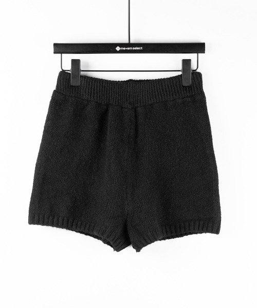 me+em select（ミームセレクト）の「【 ニットセットアップ 】フラッフィーオーバーサイズニット ＋ ニットショートパンツ SET ／ fluffy over size knit + knit short pants SET（セットアップ・レディース・グレー/ブラック/アイボリー・FREE）」の19枚目の写真