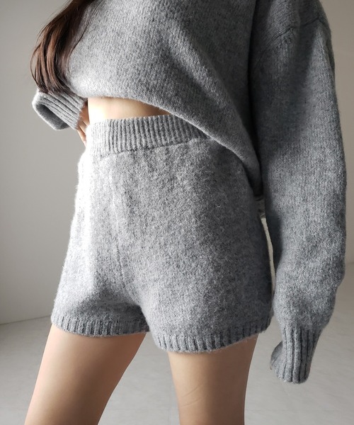 ニットセットアップ 】フラッフィーオーバーサイズニット ＋ ニット
