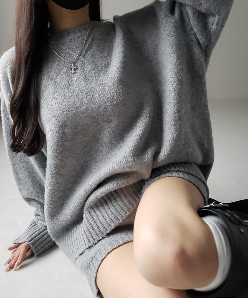 ニットセットアップ 】フラッフィーオーバーサイズニット ＋ ニット