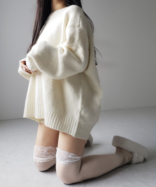 ニットセットアップ 】フラッフィーオーバーサイズニット ＋ ニット
