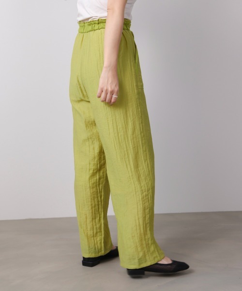 Bou Jeloud(ブージュルード)の「ウエストドロストパンツ(その他パンツ・レディース・ブラック/ライム/ブラウン・38)」の18枚目の写真