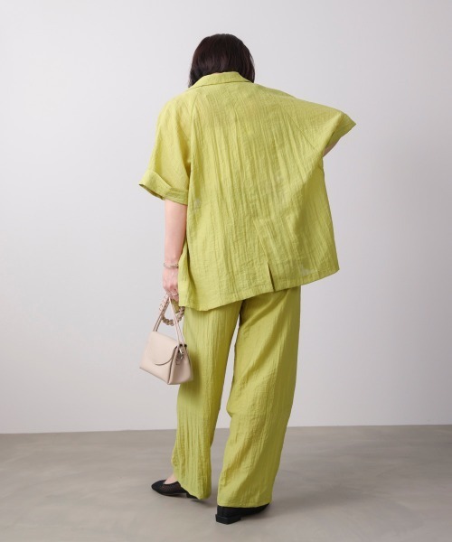 Bou Jeloud(ブージュルード)の「ウエストドロストパンツ(その他パンツ・レディース・ブラック/ライム/ブラウン・38)」の22枚目の写真