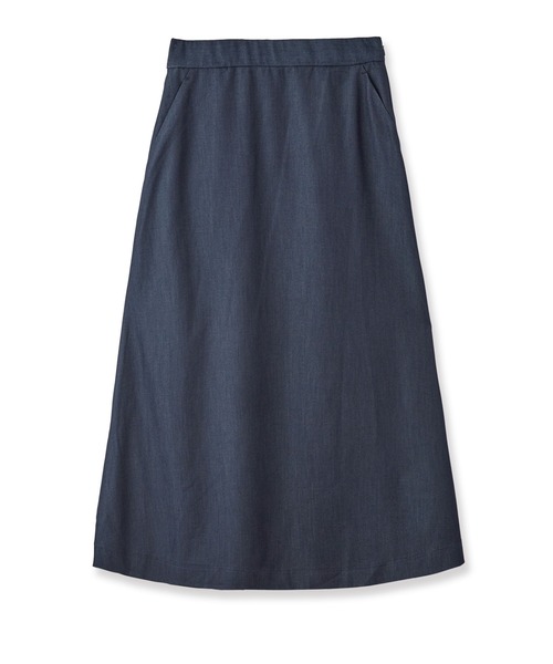 LA MARINE FRANCAISE（マリン フランセーズ）の「起毛デニムトラペーススカート（スカート・レディース・ブルー/ネイビー・0/1）」の7枚目の写真