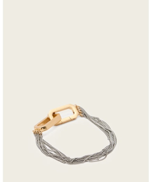 ALLSAINTS（オールセインツ）の「CORRINE CHAIN BRACELET | CORRINE チェーン ブレスレット（ブレスレット・レディース・ゴールド系その他・ONE SIZE）」の4枚目の写真