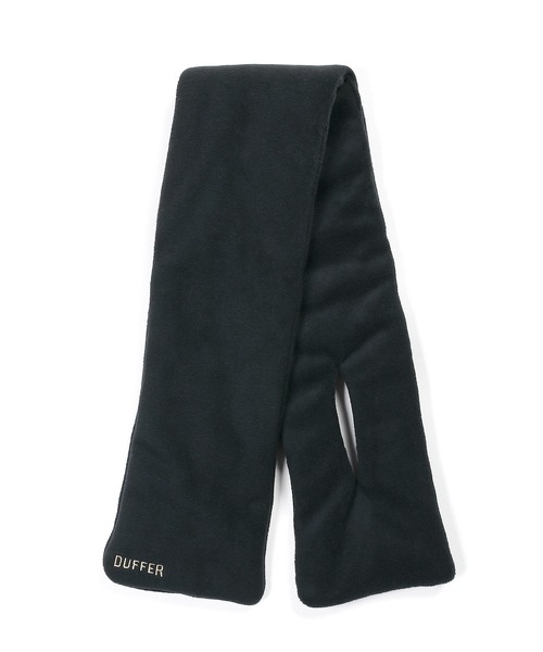 The DUFFER of ST.GEORGE(ザダファーオブセントジョージ)の「〔BLACK LABEL〕POLARTEC "CLASSIC200" MUFFLAR:ポーラテック マフラー(マフラー・メンズ・ネイビー/アイボリー・F)」の7枚目の写真