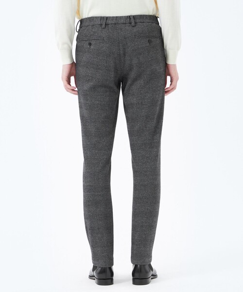 MACKINTOSH PHILOSOPHY（ﾏｯｷﾝﾄｯｼｭ ﾌｨﾛｿﾌｨｰ）の「テーラードジャージー パンツ グレンチェック/千鳥（その他パンツ・メンズ・グレー系その他2/ネイビー/ダークブラウン・38/40/42）」の10枚目の写真