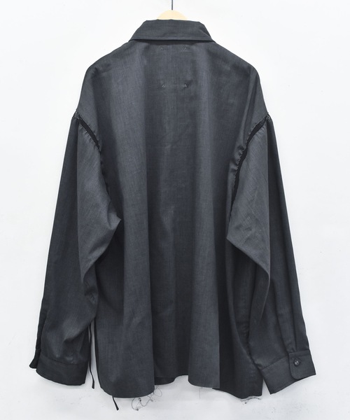 STOF(ストフ)の「SAMUE SHIRT 改(シャツ/ブラウス・メンズ・ブルー/チャコール・S/M)」の17枚目の写真