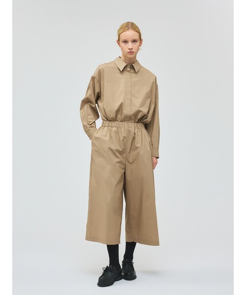 mizuiroind（ミズイロインド）の「mizuiro ind ワイドハーフパンツ（その他パンツ・レディース・ブルー/ネイビー/ブラック/ベージュ・FREE）」の10枚目の写真