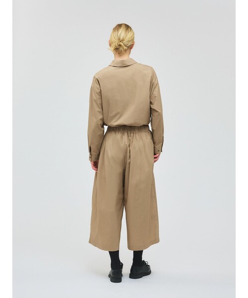 mizuiroind（ミズイロインド）の「mizuiro ind ワイドハーフパンツ（その他パンツ・レディース・ブルー/ネイビー/ブラック/ベージュ・FREE）」の13枚目の写真