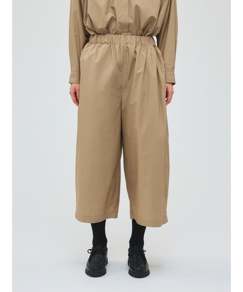 mizuiroind（ミズイロインド）の「mizuiro ind ワイドハーフパンツ（その他パンツ・レディース・ブルー/ネイビー/ブラック/ベージュ・FREE）」の14枚目の写真