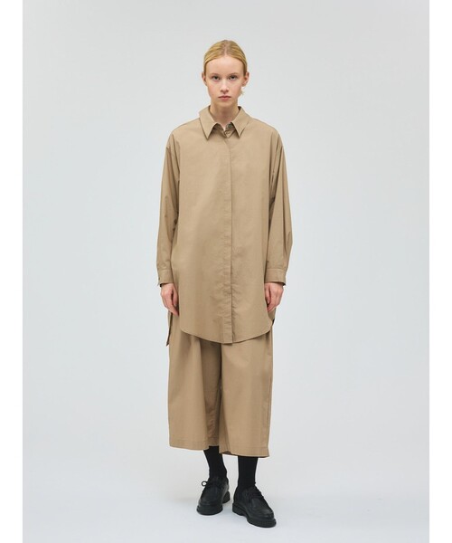 mizuiroind（ミズイロインド）の「mizuiro ind ワイドハーフパンツ（その他パンツ・レディース・ブルー/ネイビー/ブラック/ベージュ・FREE）」の18枚目の写真