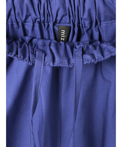 mizuiroind（ミズイロインド）の「mizuiro ind ワイドハーフパンツ（その他パンツ・レディース・ブルー/ネイビー/ブラック/ベージュ・FREE）」の20枚目の写真