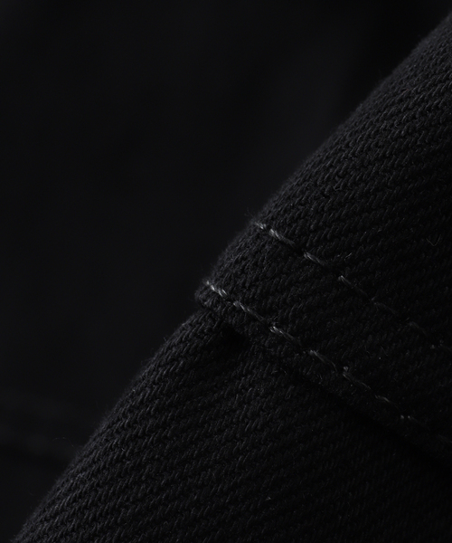 SimplyComplicated(シンプリーコンプリケイテッド)の「SimplyComplicated/シンプリーコンプリケイテッド BF TYPE 2 JACKET(デニムジャケット・メンズ・ブラック/ネイビー・1/2)」の8枚目の写真