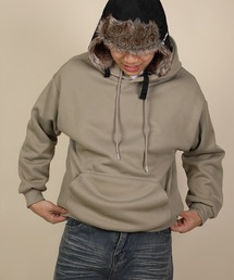 aimoha(�A�C���n)�̃h���b�v�V�����_�[�t�[�f�B�[/Drop shoulder hoodie(�p�[�J�[)