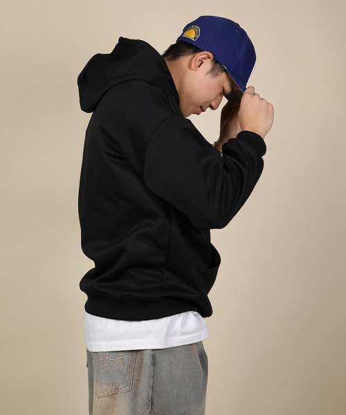 aimoha（アイモハ）の「ドロップショルダーフーディー/Drop shoulder hoodie（パーカー・メンズ・ブラック/ライトグレー/ベージュ/グリーン・MEDIUM/LARGE/X-LARGE）」の12枚目の写真