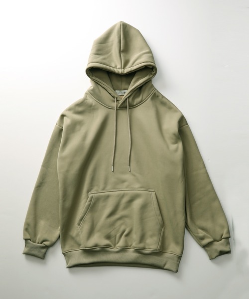 aimoha（アイモハ）の「ドロップショルダーフーディー/Drop shoulder hoodie（パーカー・メンズ・ブラック/ライトグレー/ベージュ/グリーン・MEDIUM/LARGE/X-LARGE）」の21枚目の写真